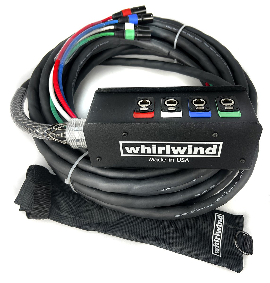 Whirlwind MD-0-4-C5E Cat-5e Snake