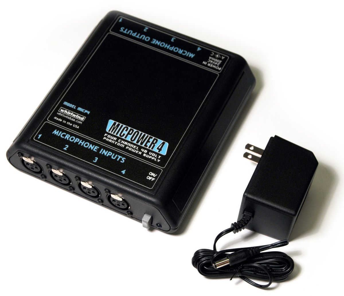 Whirlwind MICPOWER 4 Phantom Power Supply product image