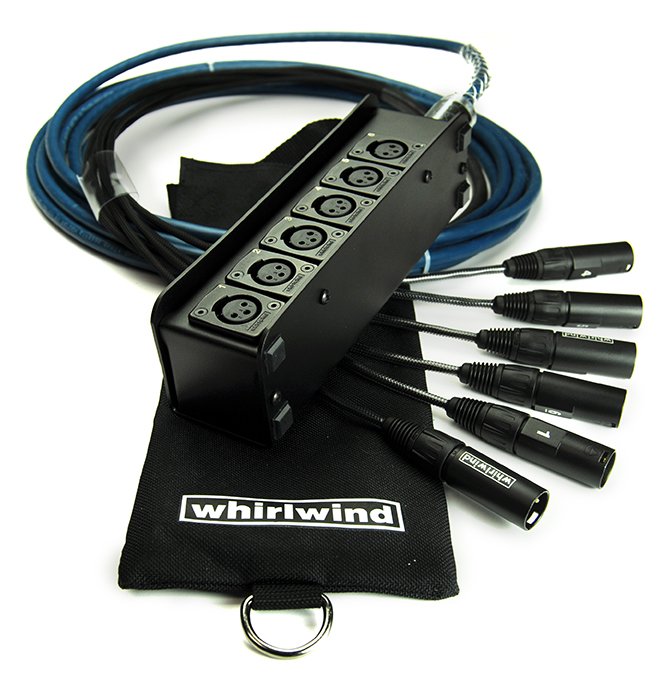 Whirlwind MINI-6, MINI-8 and MINI-12 Drop Snakes Low Profile Multipair Drop Snake