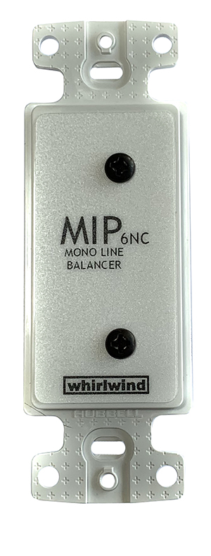 Whirlwind MIP6NC Stereo to Mono Line Converter