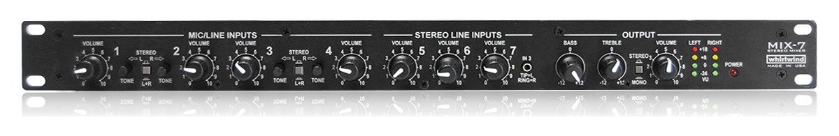 Whirlwind MIX-7 Line Mixer