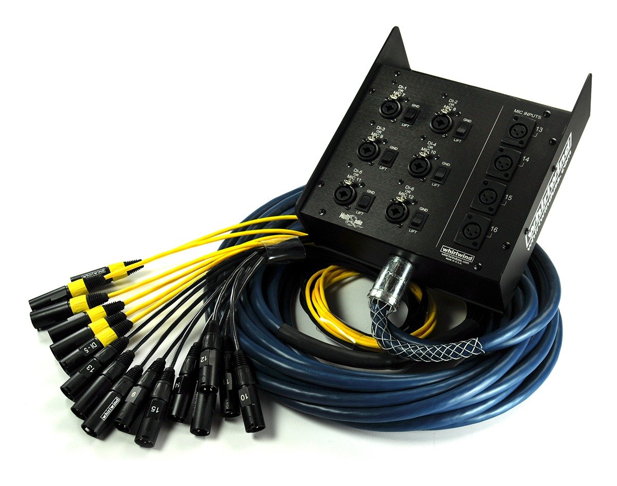 Whirlwind MEDUSA MultiSnake10 Drop Snake with Built-In Direct Boxes
