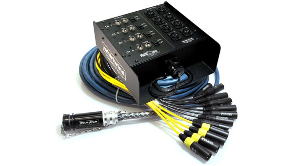 Whirlwind MEDUSA MultiSnake12 Drop Box DI and Audio Snake