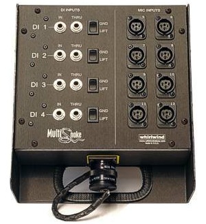 Whirlwind MEDUSA MultiSnake12 Drop Box DI and Audio Snake - view 2