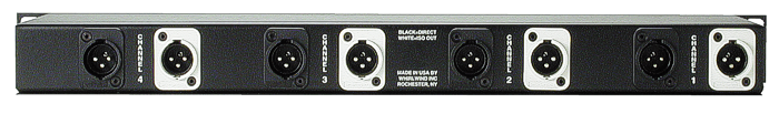 Whirlwind MLTSP1X2 and MLTSP1X3 Rack Mic Splitters - view 2