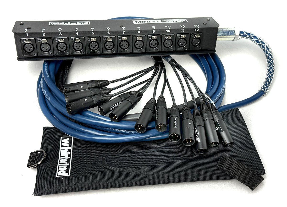 Whirlwind MINI-6, MINI-8 and MINI-12 Drop Snakes Low Profile Multipair Drop Snake - view 2