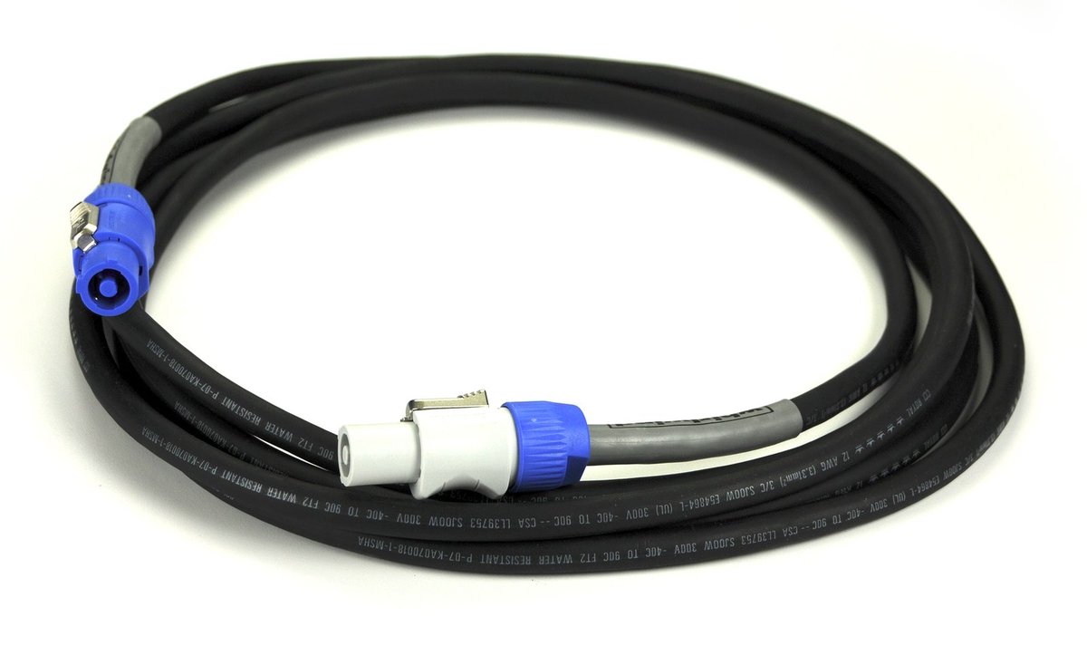 Whirlwind NAC3 powerCON Cable