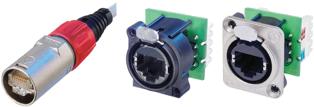 Whirlwind NE8FFX6-W EtherCon Panel Receptacle