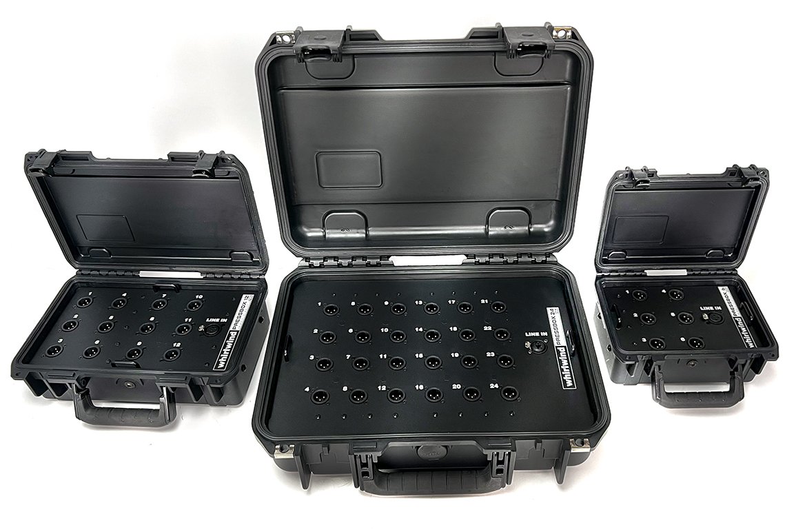 Whirlwind PB SKB Series Passive Press Box Passive Press Box in an SKB Case