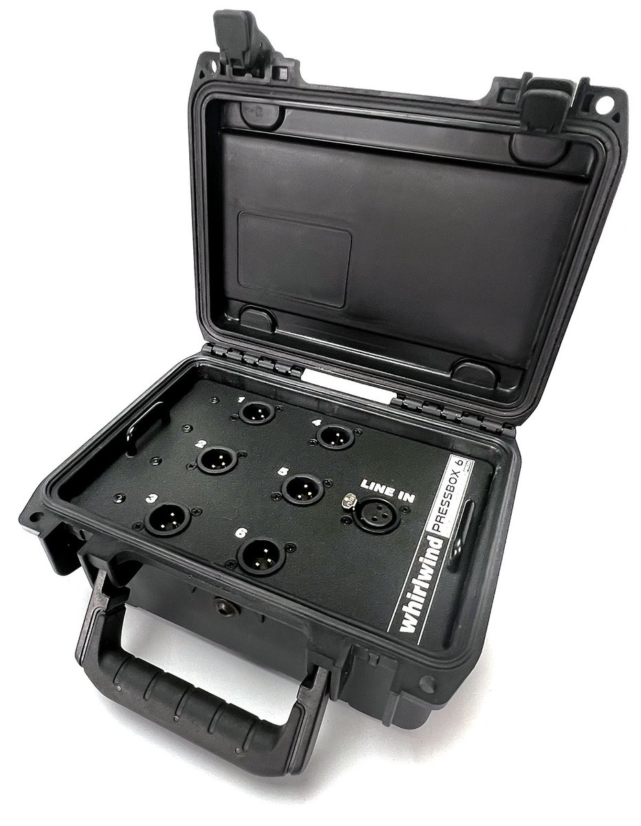 Whirlwind PB SKB Series Passive Press Box Passive Press Box in an SKB Case - view 2