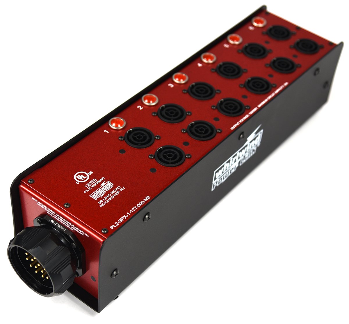 Whirlwind PL2-SPX-1-12T-000 Stringer, SPX19 In, Twelve TRUE1 Out product image