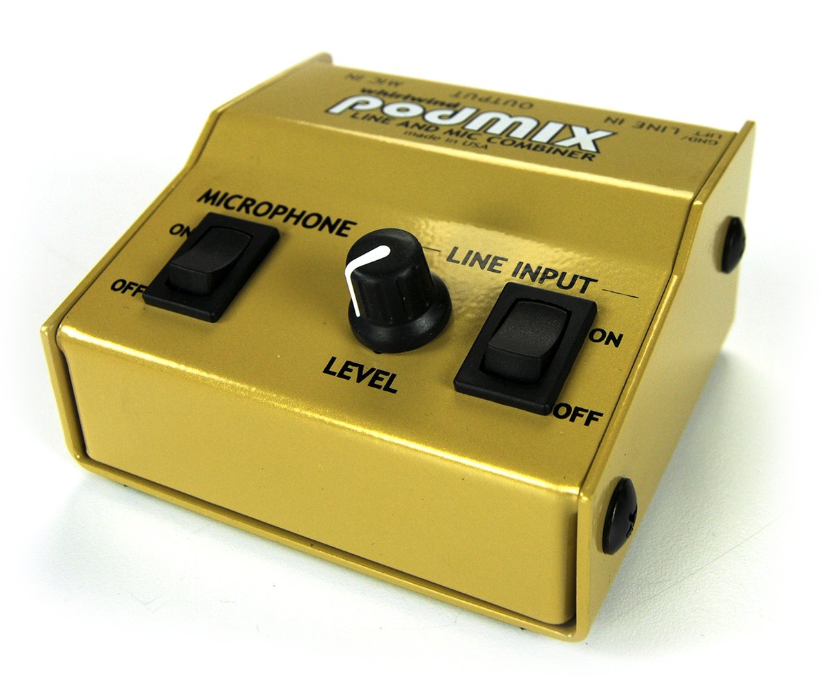 Whirlwind podMIX Passive Mic and Music Mixer