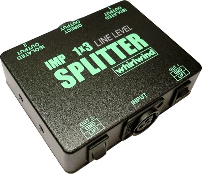 Whirlwind SP1X3LL Line Level Splitter
