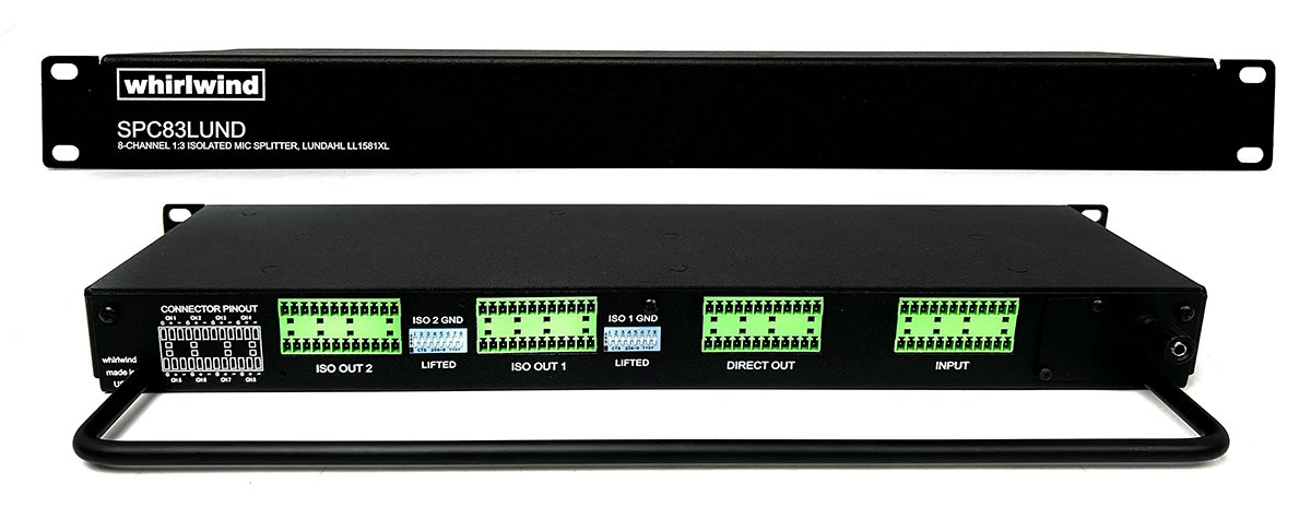 Whirlwind SPC Series Rack Mic Splitter product image