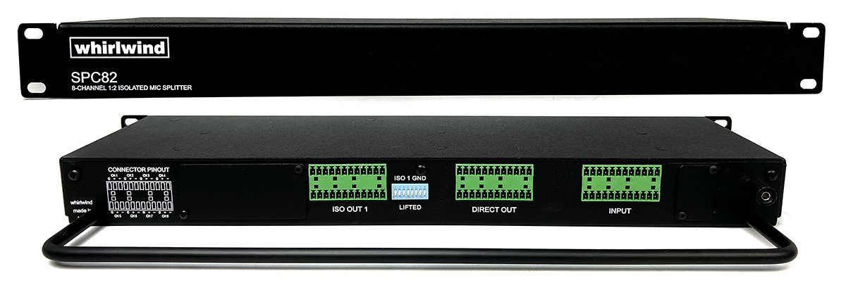 Whirlwind SPC Series Rack Mic Splitter - view 2