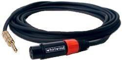 Whirlwind STF 1/4 in. TRS to Female XLR Cable product image