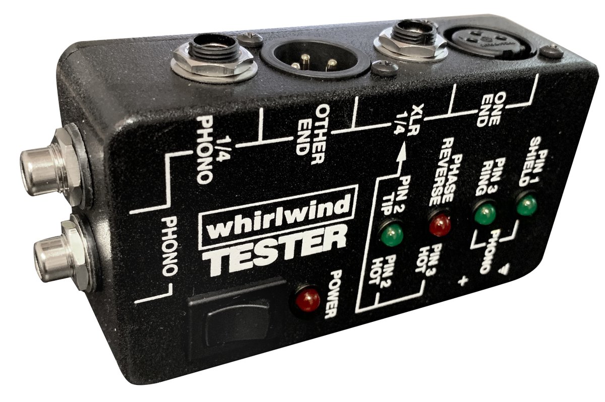 Whirlwind TESTER Audio Cable Tester