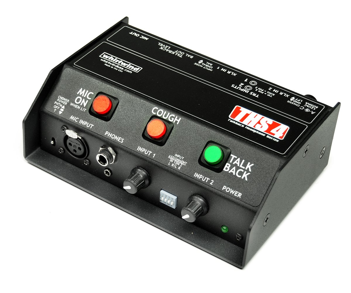Whirlwind THS 4 Talkback Headphone Box