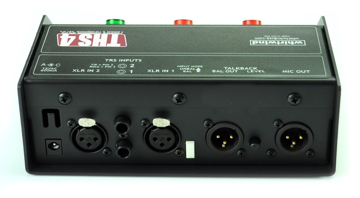 Whirlwind THS 4 Talkback Headphone Box - view 2