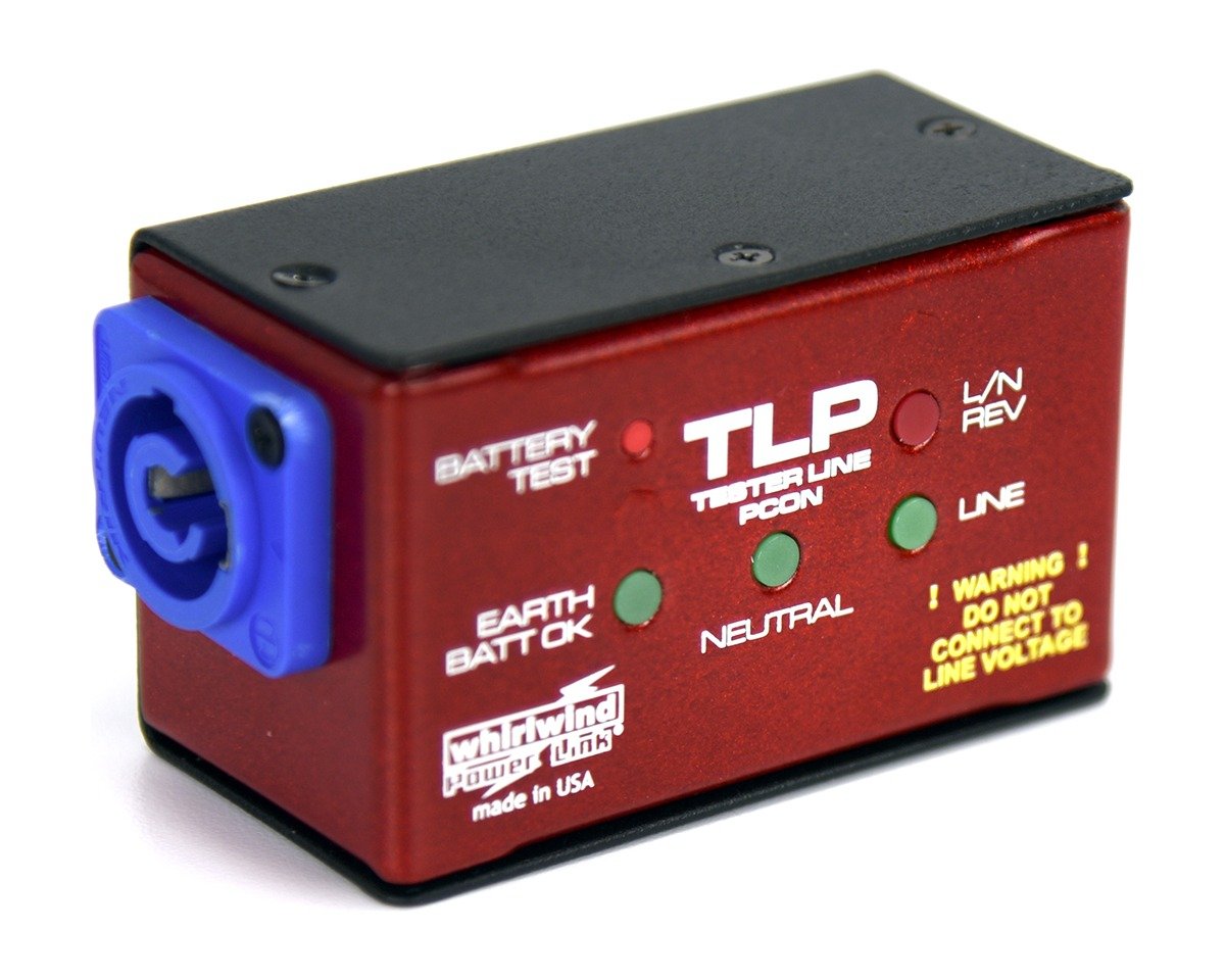 Whirlwind TLP and TLT Line Cord Testers Plug-In Continuity Testers