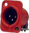 Whirlwind WC3MSTRD Male XLR Chassis Connector, Screw Terminal product image