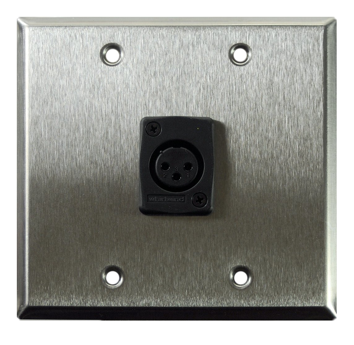 Whirlwind WP2/1FW Wall Plate, One Female XLR