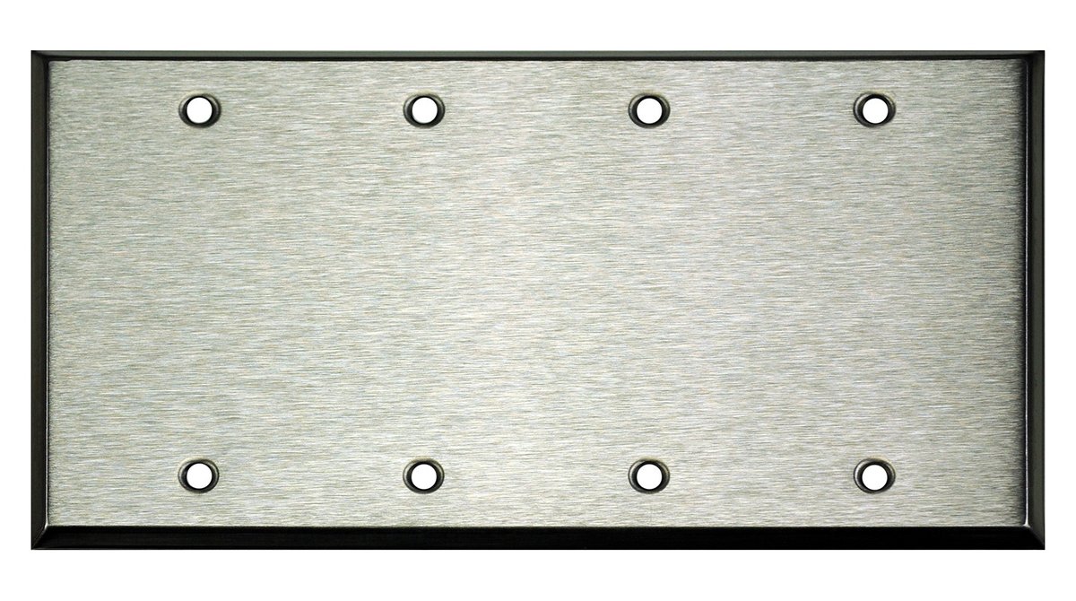 Whirlwind WP4/0H Wall Plate, Blank