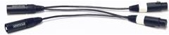 Whirlwind YX2F2M Universal Gender Y Cable