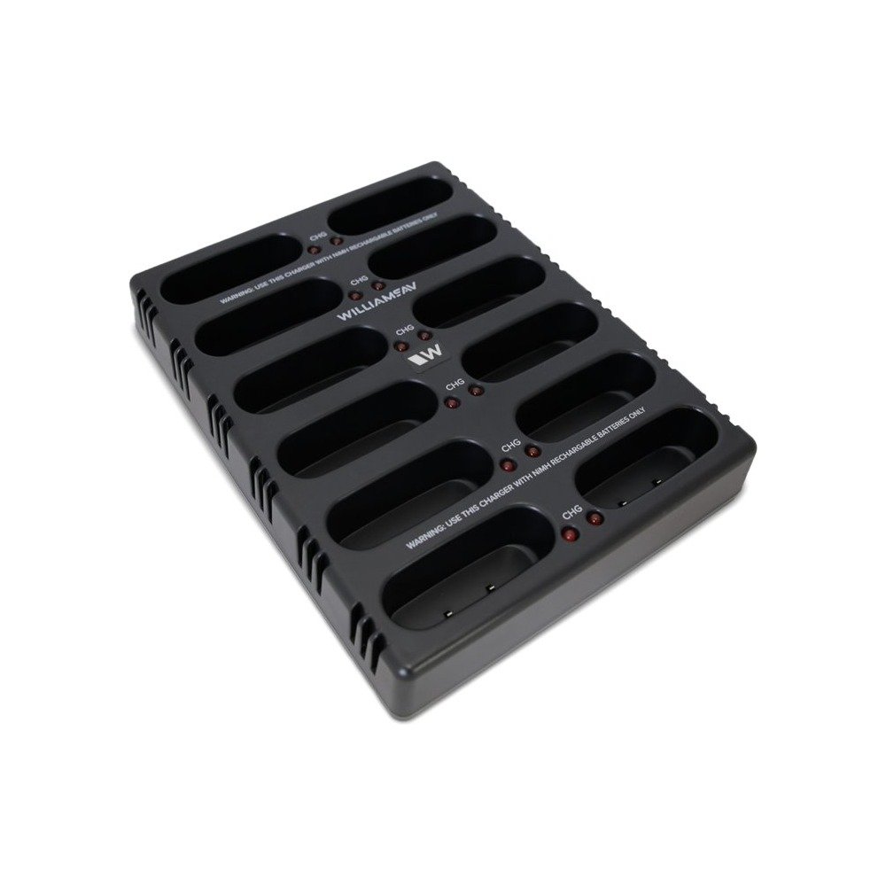 Williams AV Body-pack charger, 12 bay