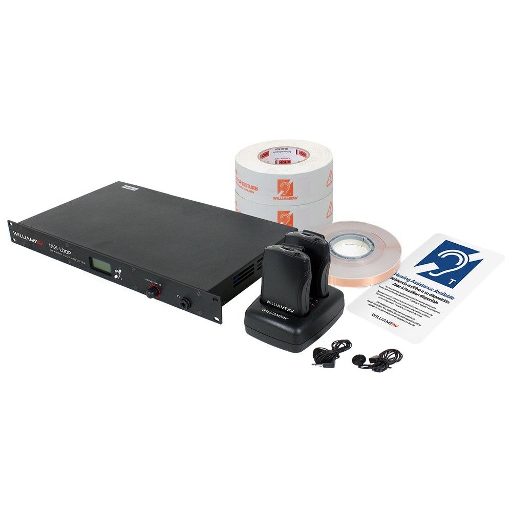 Williams AV Digi-Loop Medium Area, Single Channel Hearing Loop System