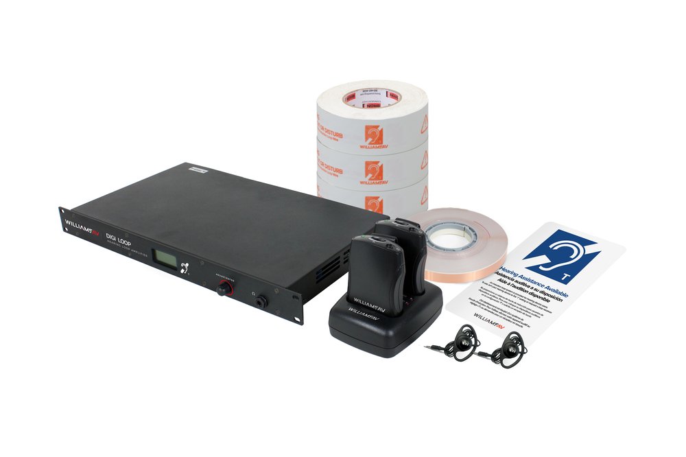 Williams AV Digi-Loop Medium Area, Dual Channel Hearing Loop System