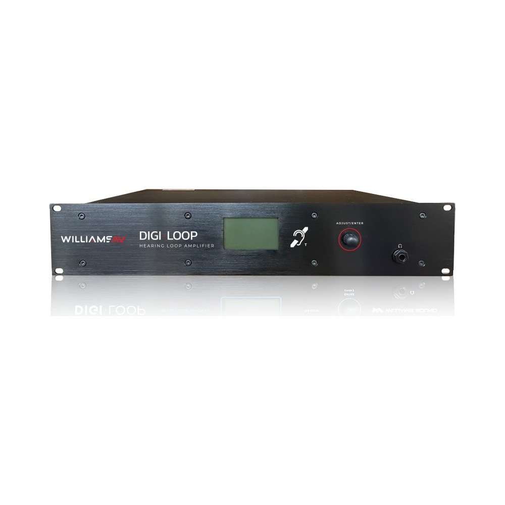 Williams AV Digi-Loop Large Area, Dual Channel Hearing Loop Amplifier