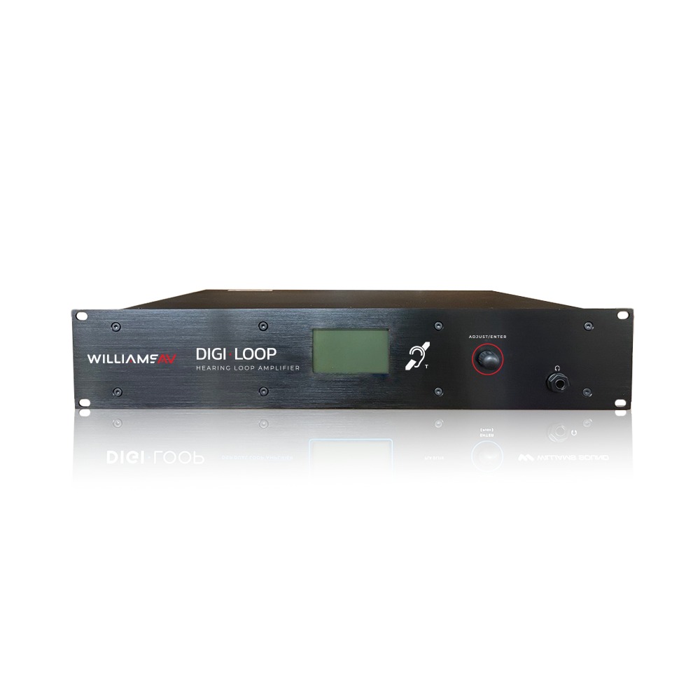 Williams AV Digi-Loop Large Area, Dual Channel Hearing Loop Amplifier - view 2