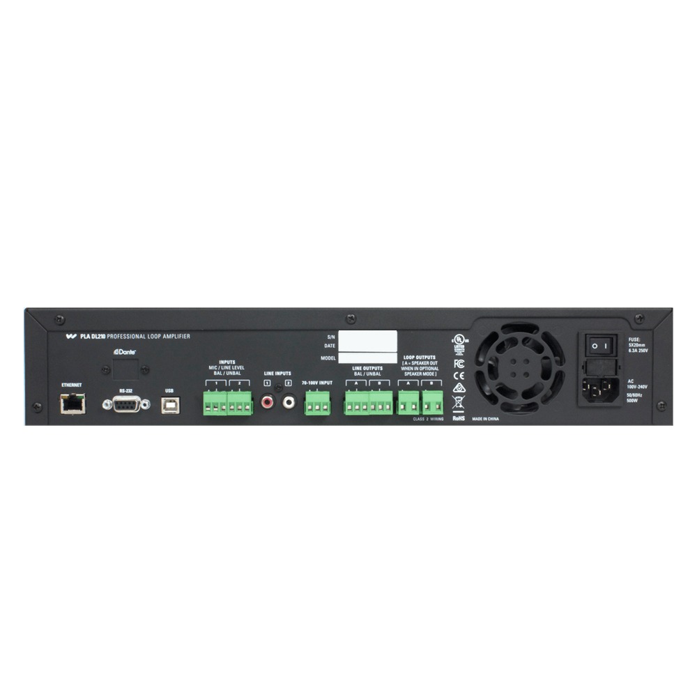 Williams AV Digi-Loop Large Area, Dual Channel Hearing Loop Amplifier - view 3