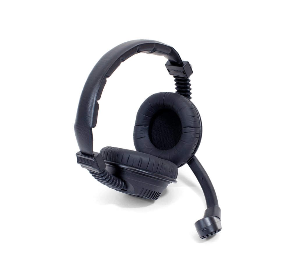 Williams AV Heavy-duty dual-muff headset microphone