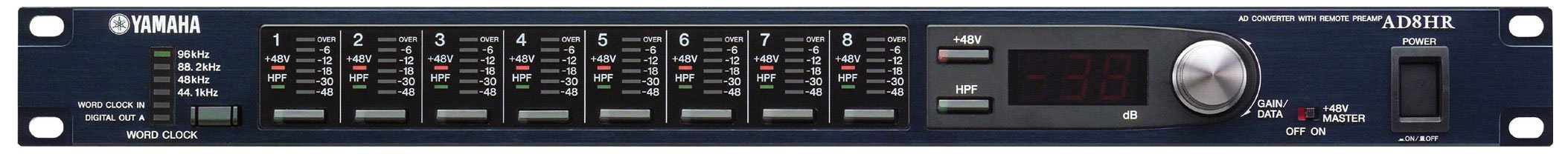 Yamaha AD8HR Audio and Network Interface - view 3