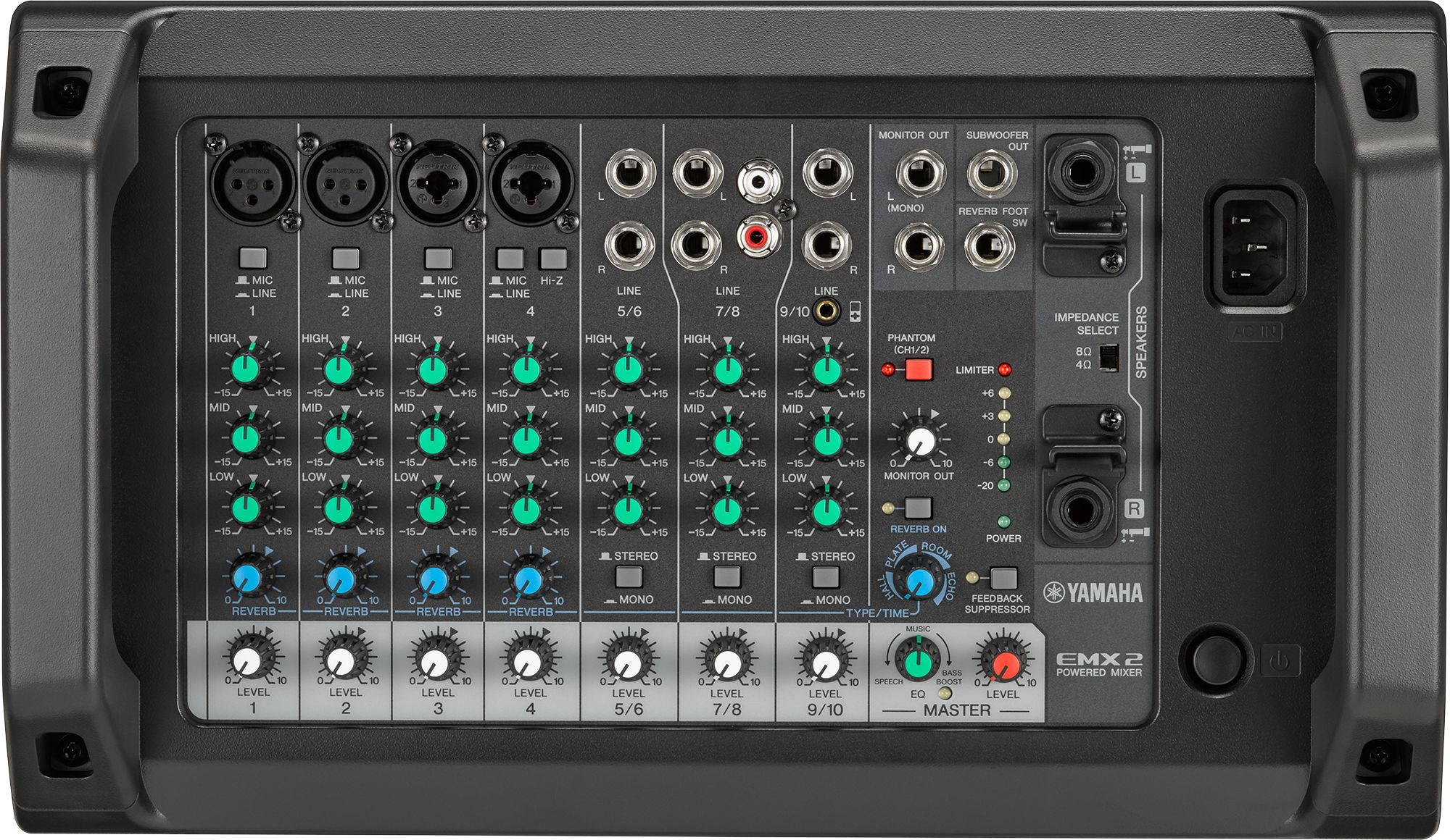 Yamaha EMX Powered Mixer - view 3