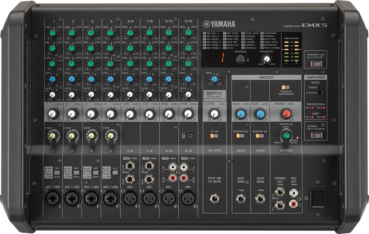 Yamaha EMX Powered Mixer