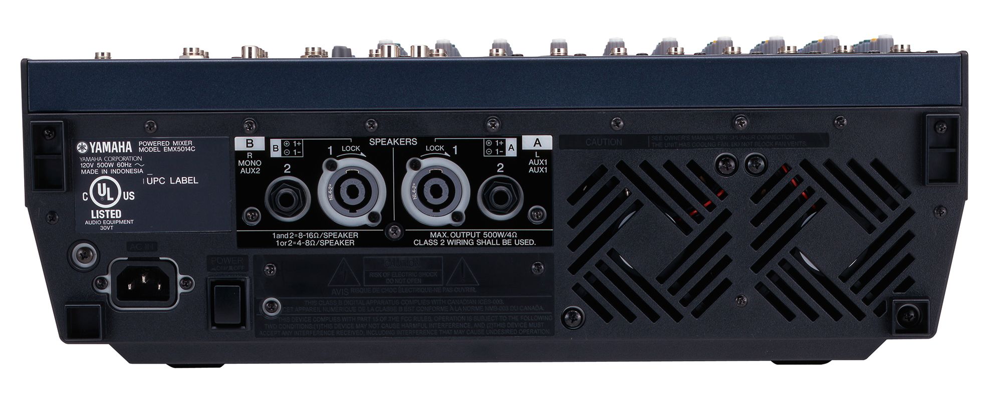 Yamaha EMX5014C 14-Input Powered Mixer - view 3