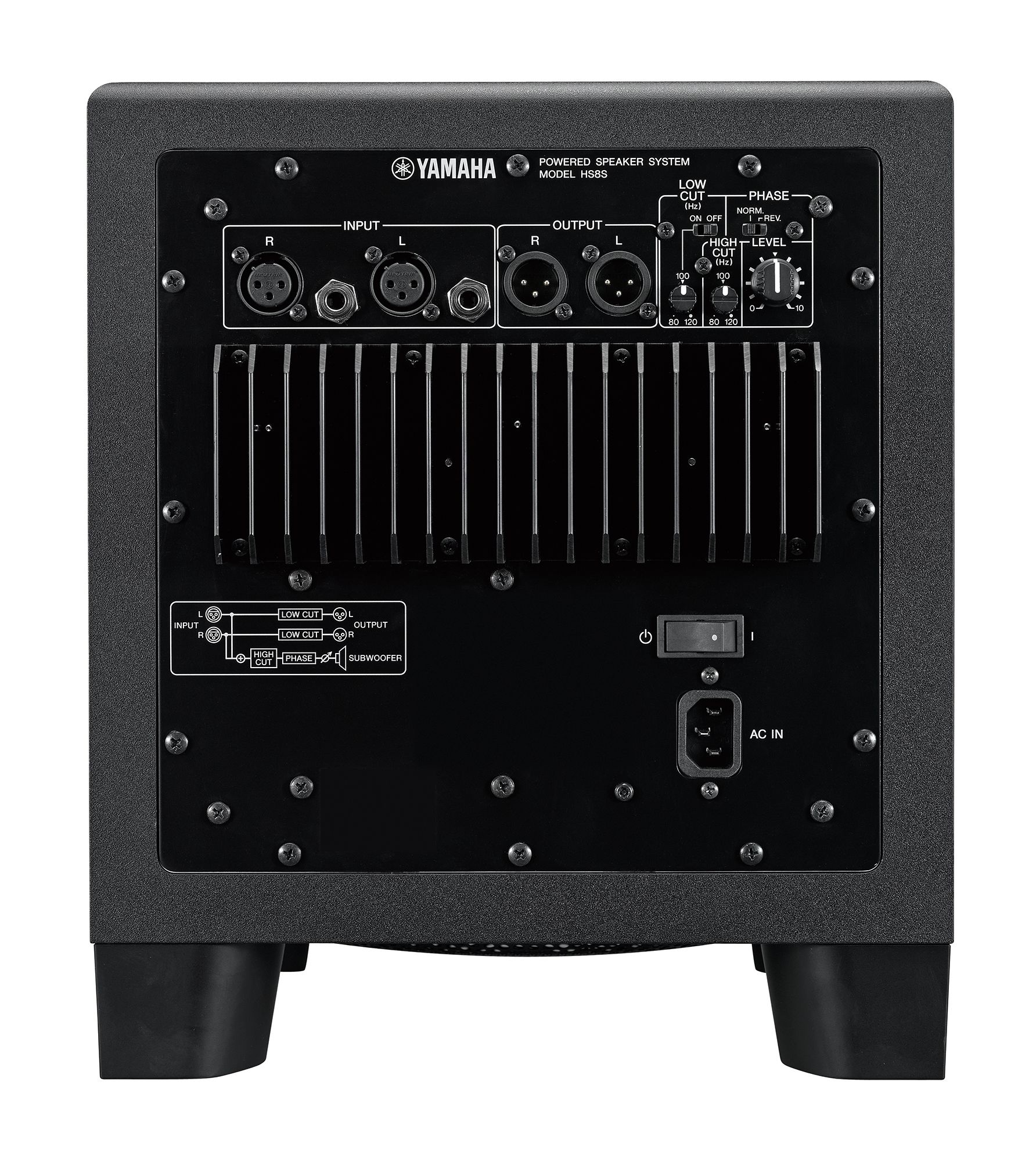 Yamaha HS8S Powered Studio Subwoofer - view 5