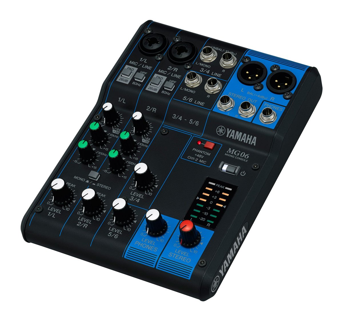 Yamaha MG06 6-Channel Mixing Console