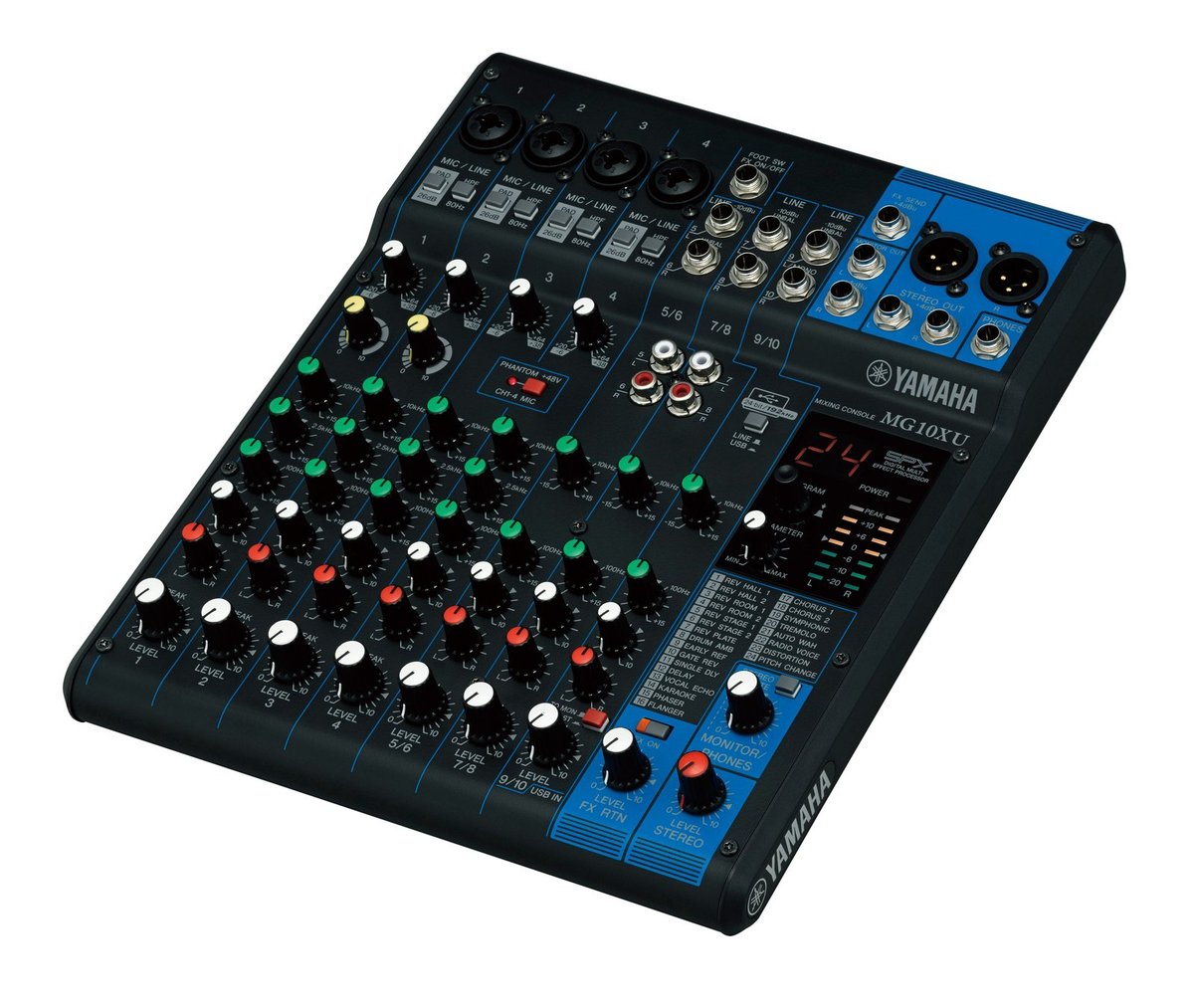 Yamaha MG10 10-Channel Mixing Console - view 2