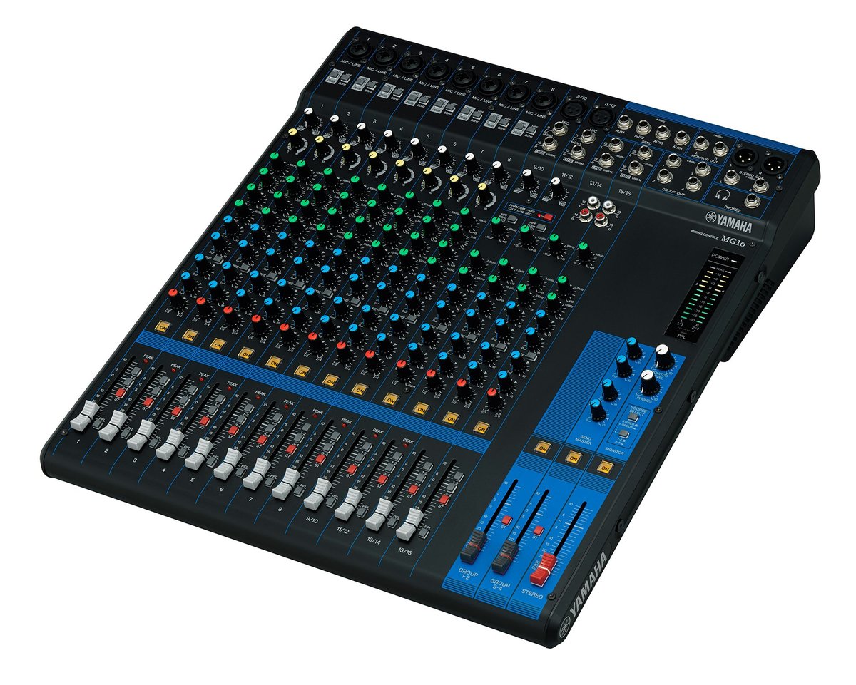 Yamaha MG16 16-Channel Mixing Console product image
