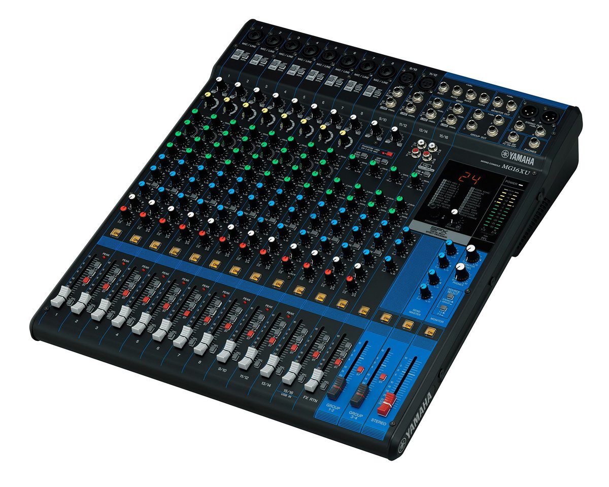 Yamaha MG16 16-Channel Mixing Console - view 2
