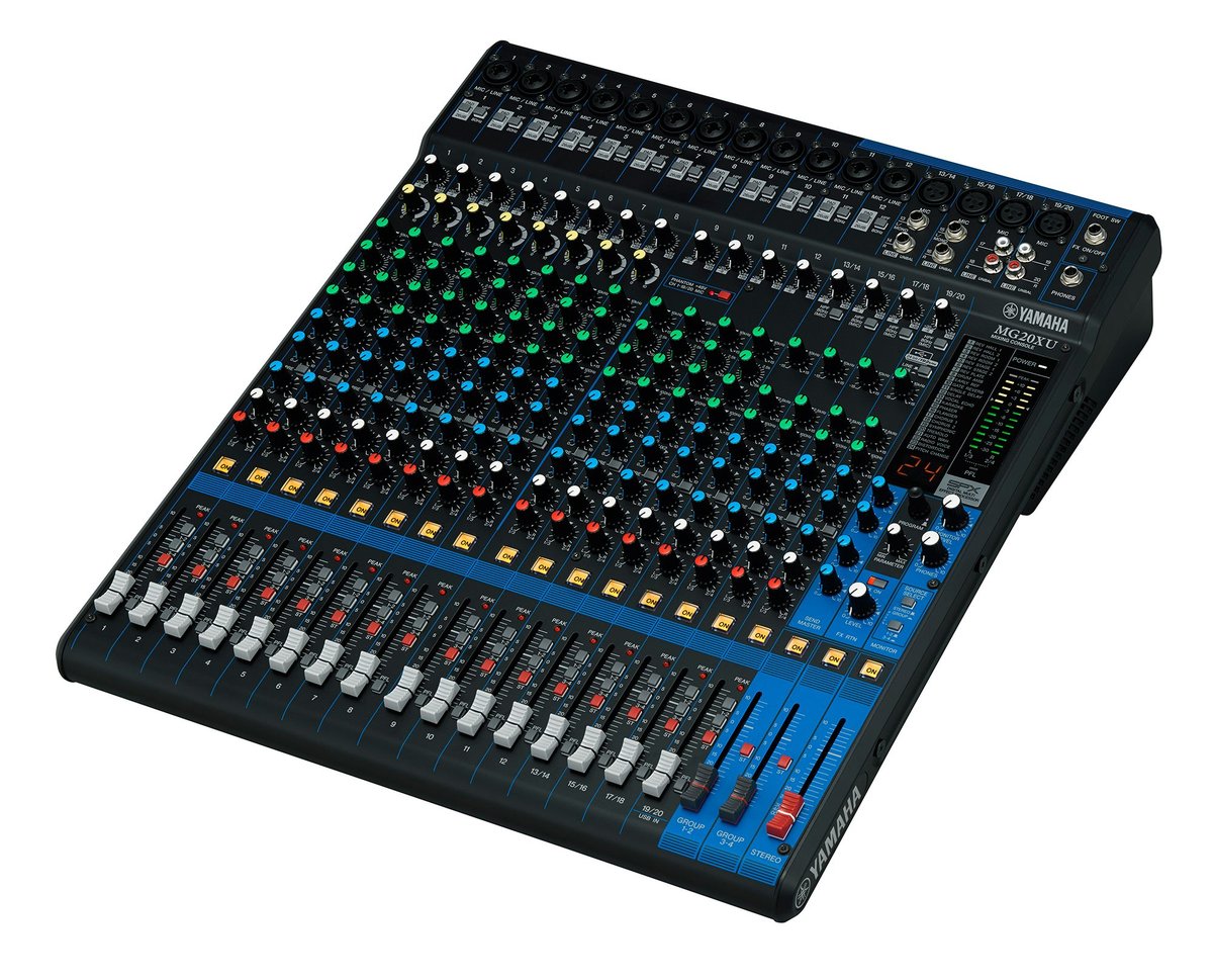 Yamaha MG20 20-Channel Mixing Console - view 2