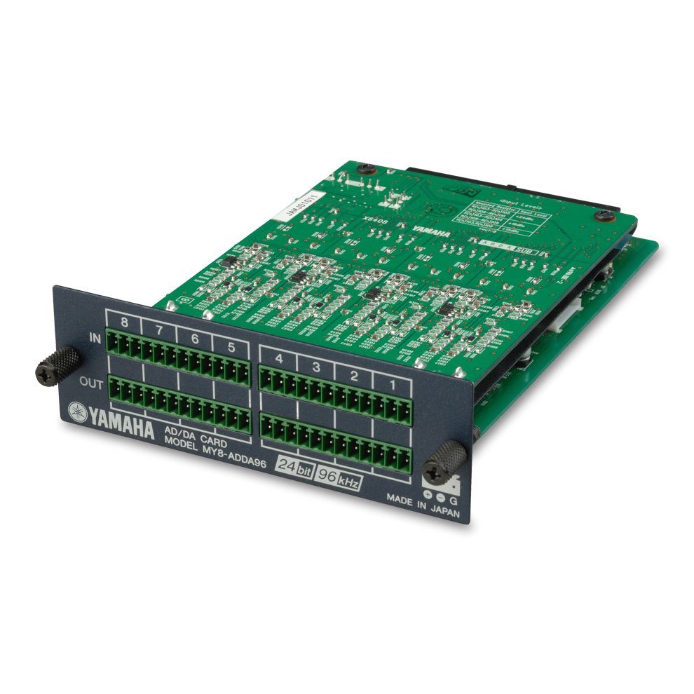 Yamaha MY8-ADDA96 96 kHz Compatible 8-Channel Analog I/O card