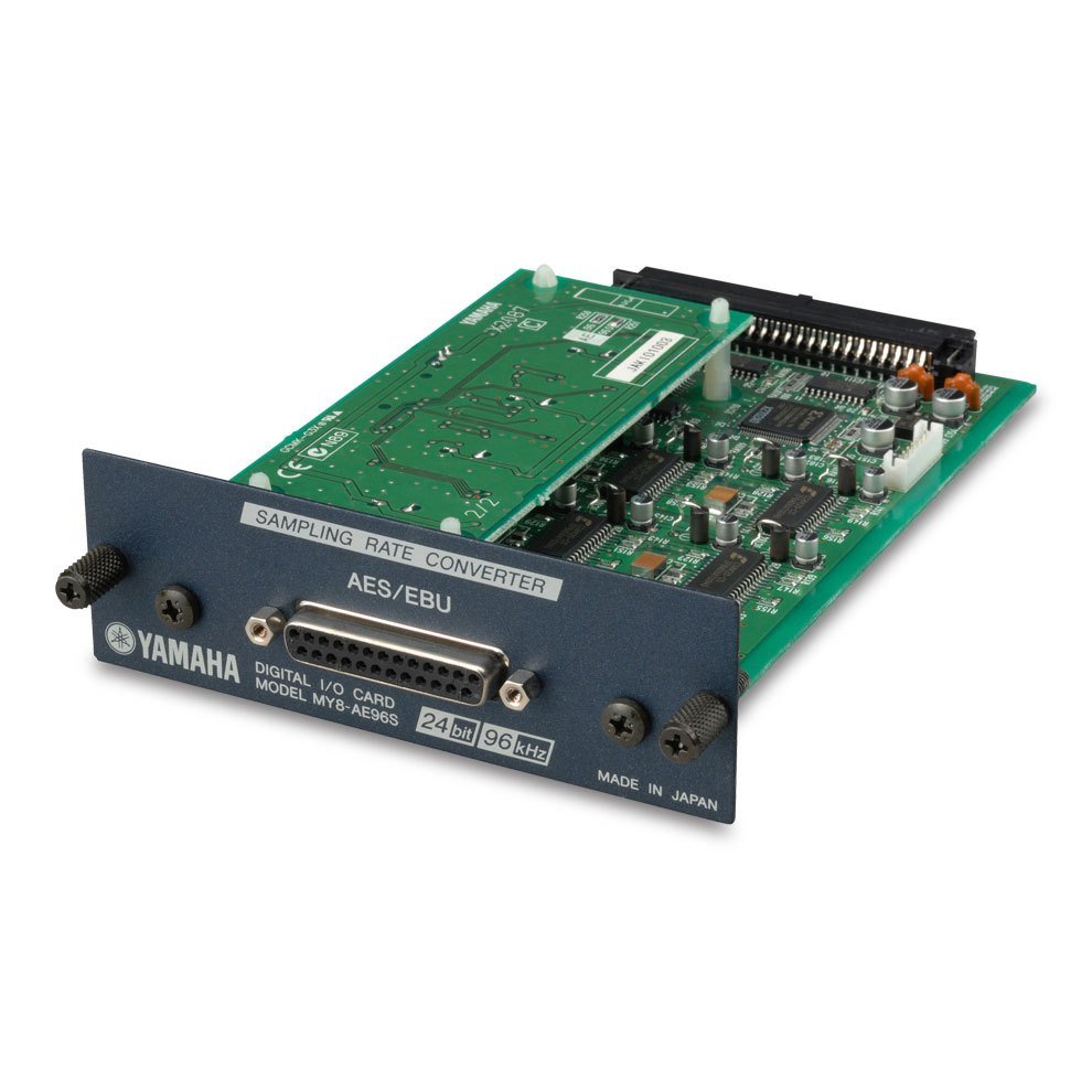 Yamaha MY8-AE96S 96kHz Compatible 8-Channel AES/EBU I/O Card with Sampling Rate Converter