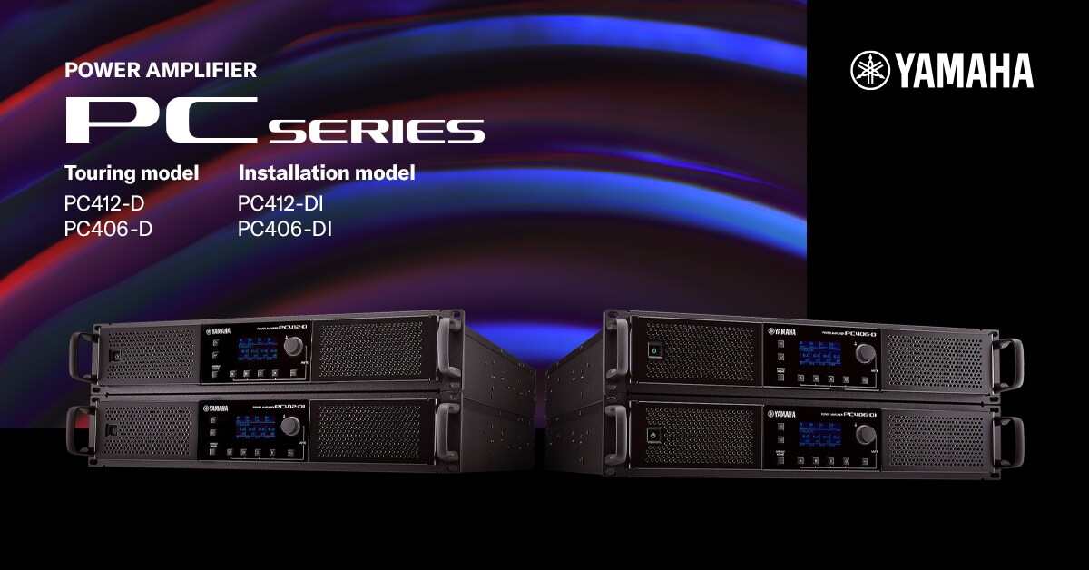 Yamaha PC-D/DI Series Power Amplifier