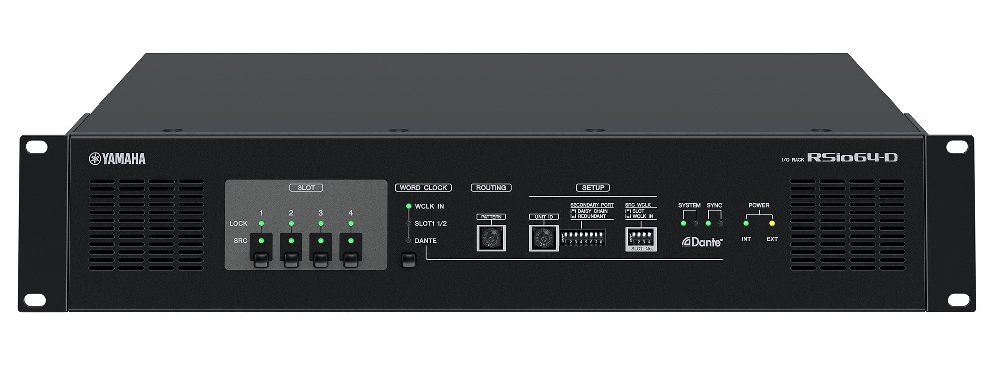 Yamaha Dante Interface Cards and Format Converters - NY64-D, DANTE-MY16-AUD2, AIC128-D, RSio64-D, RMio64-D - view 2
