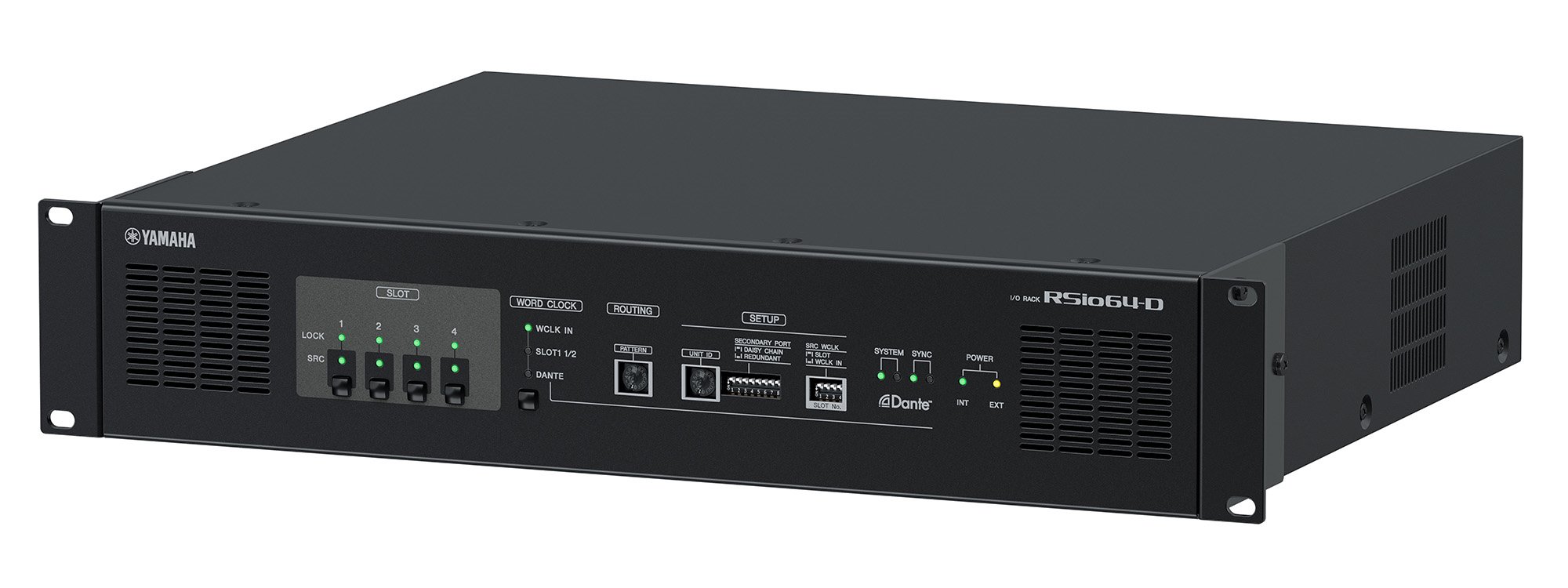 Yamaha Dante Interface Cards and Format Converters - NY64-D, DANTE-MY16-AUD2, AIC128-D, RSio64-D, RMio64-D - view 4